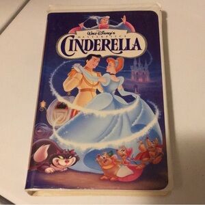 Disney Cinderella VHS Tape